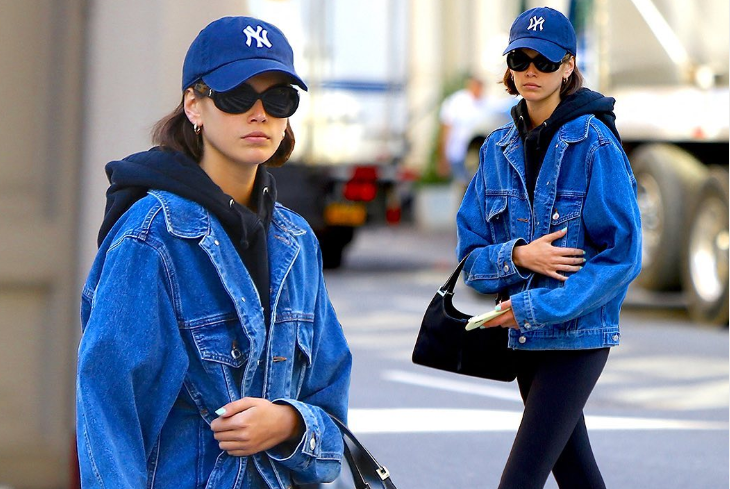 Kaia Gerber goes for incognito street style