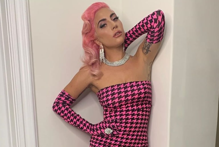 Hollywood glam meets punk in Lady Gaga’s latest look