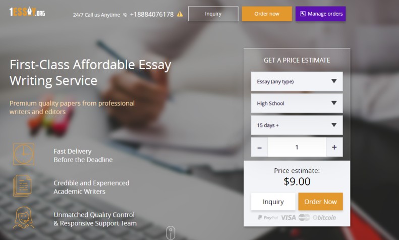 1Essay.org - best essay writing services