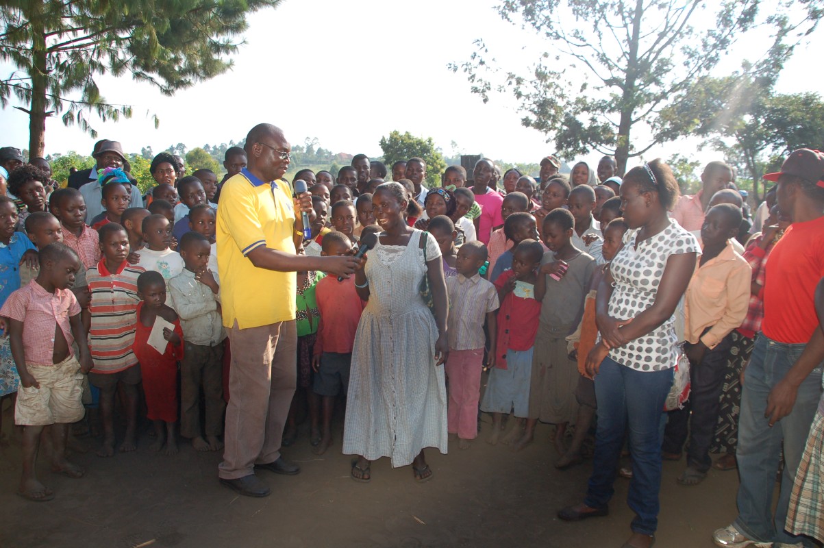Ainganiza in rural communities for Advocacy Awareness Campaigns on GBV