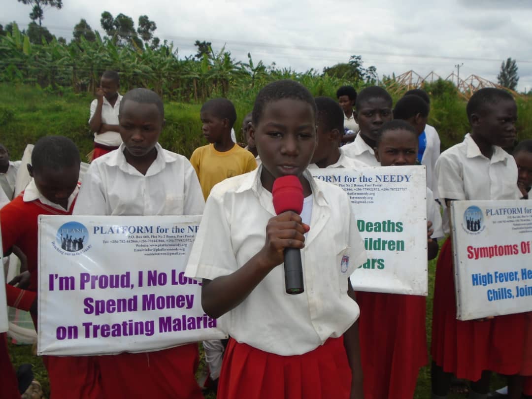 Malaria Awareness Campaign in school
