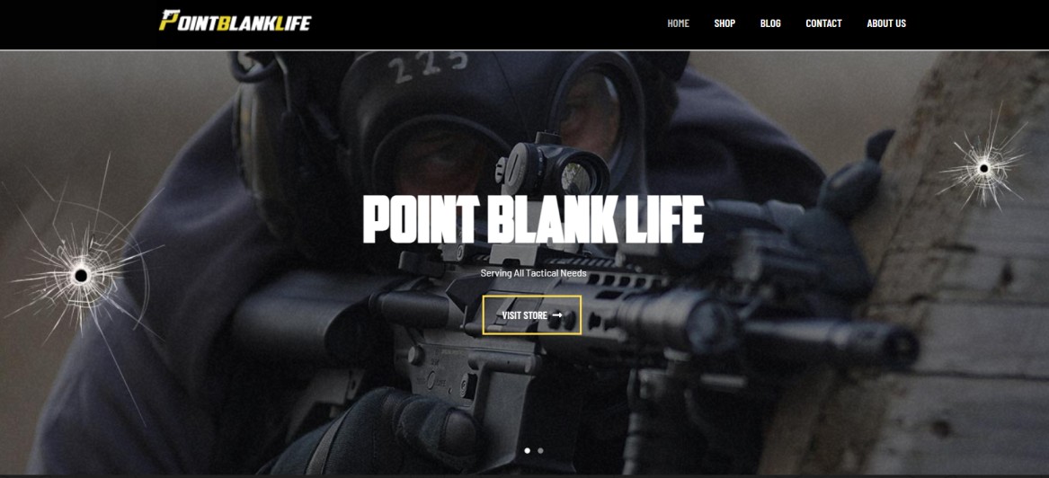 Tactical Gear Website Point Blank Life