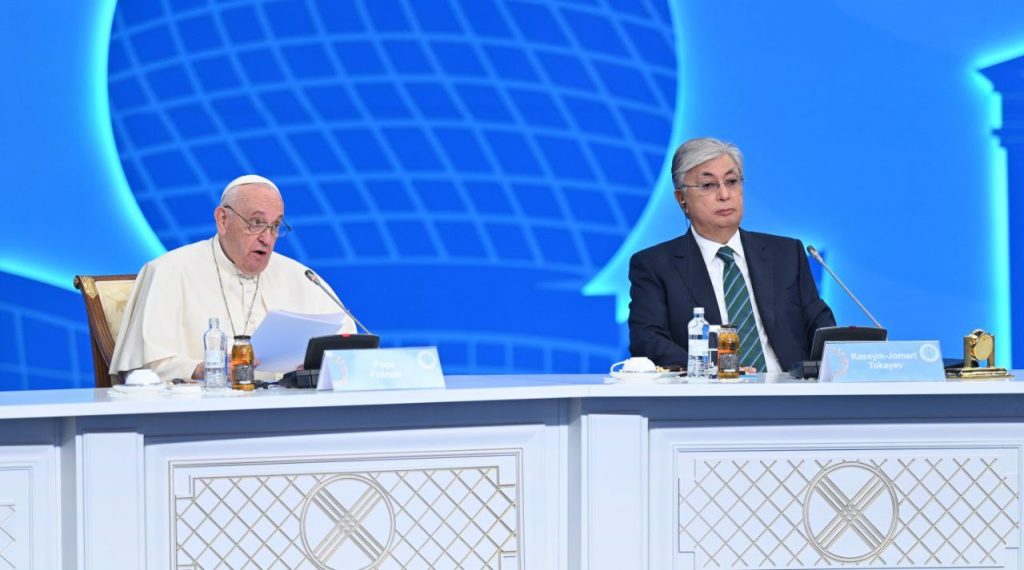 Participants of the 7th Congress of Leaders of World and Traditional Religions in Astana