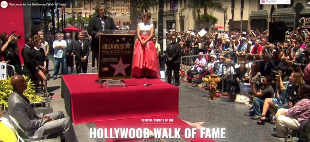 Customized Hollywood Walk of Fame Star