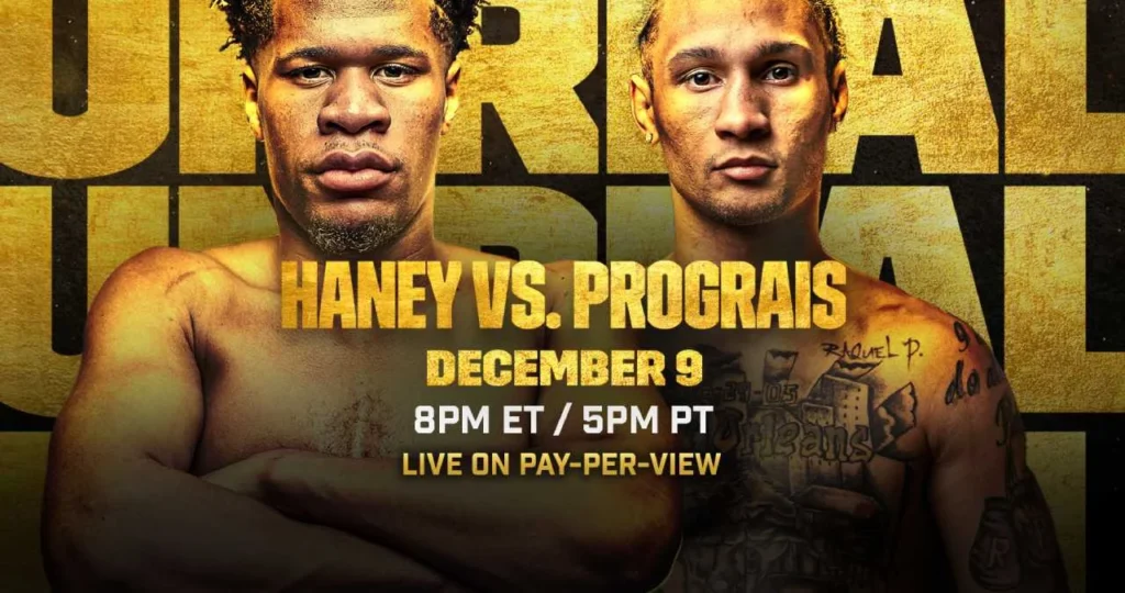watch Regis Prograis vs. Devin Haney fight in Canada and US
