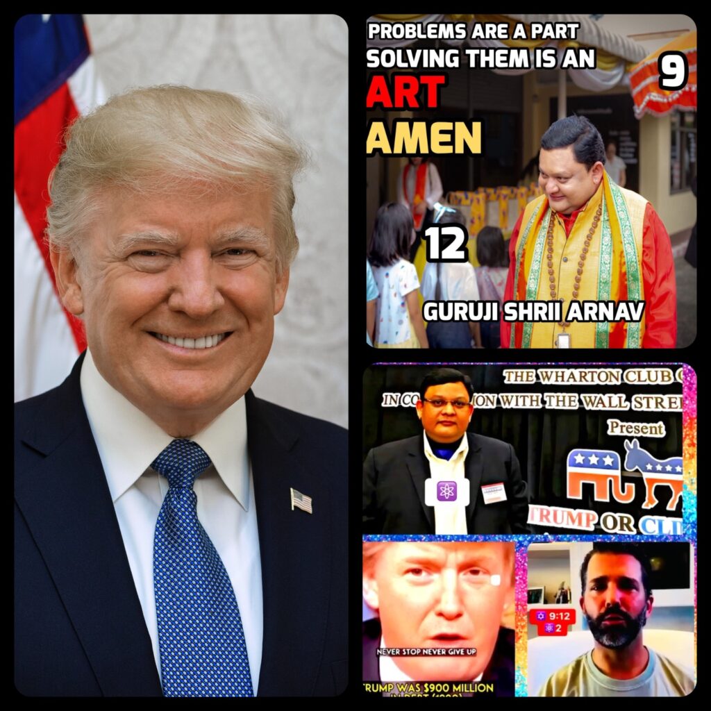Guruji Shrii Arnav’s Remarkable Prediction of Donald Trump’s Presidency