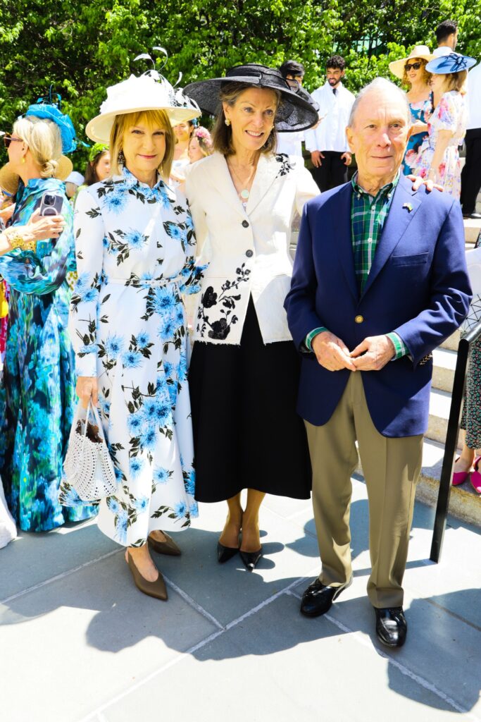 Patty Harris, Betsy Smith, Michael Bloomberg