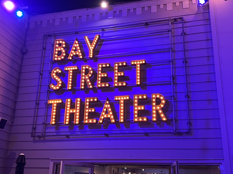 Bay Street Theater Marquee