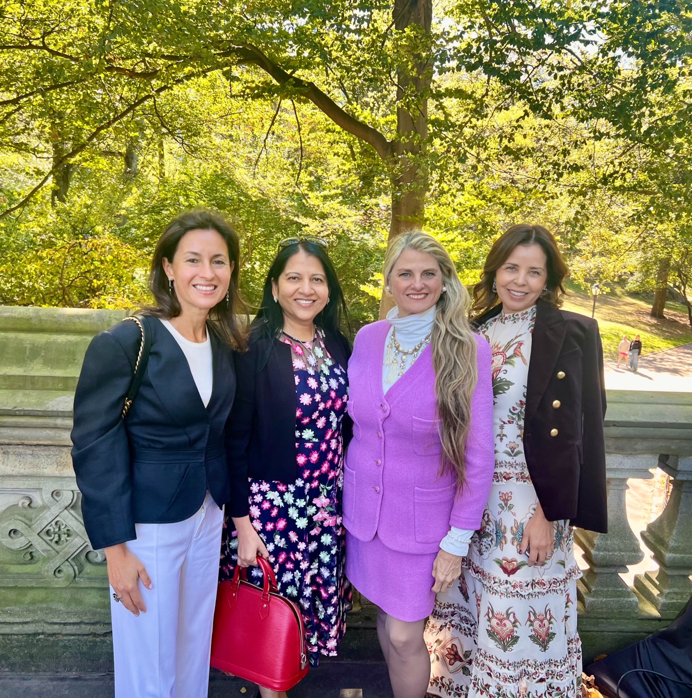 Paola Balzarotti Monti, Sapna Palla, Bonnie Comley, Carolina Martinez Simonian
