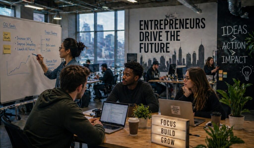 US entrepreneurs navigate funding squeeze and AI boom