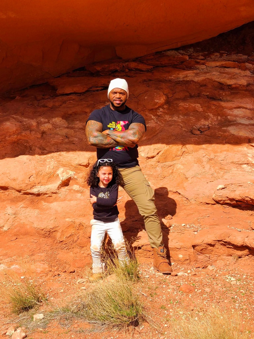 Gianna-Sky Wade wiith Gjee Wade II